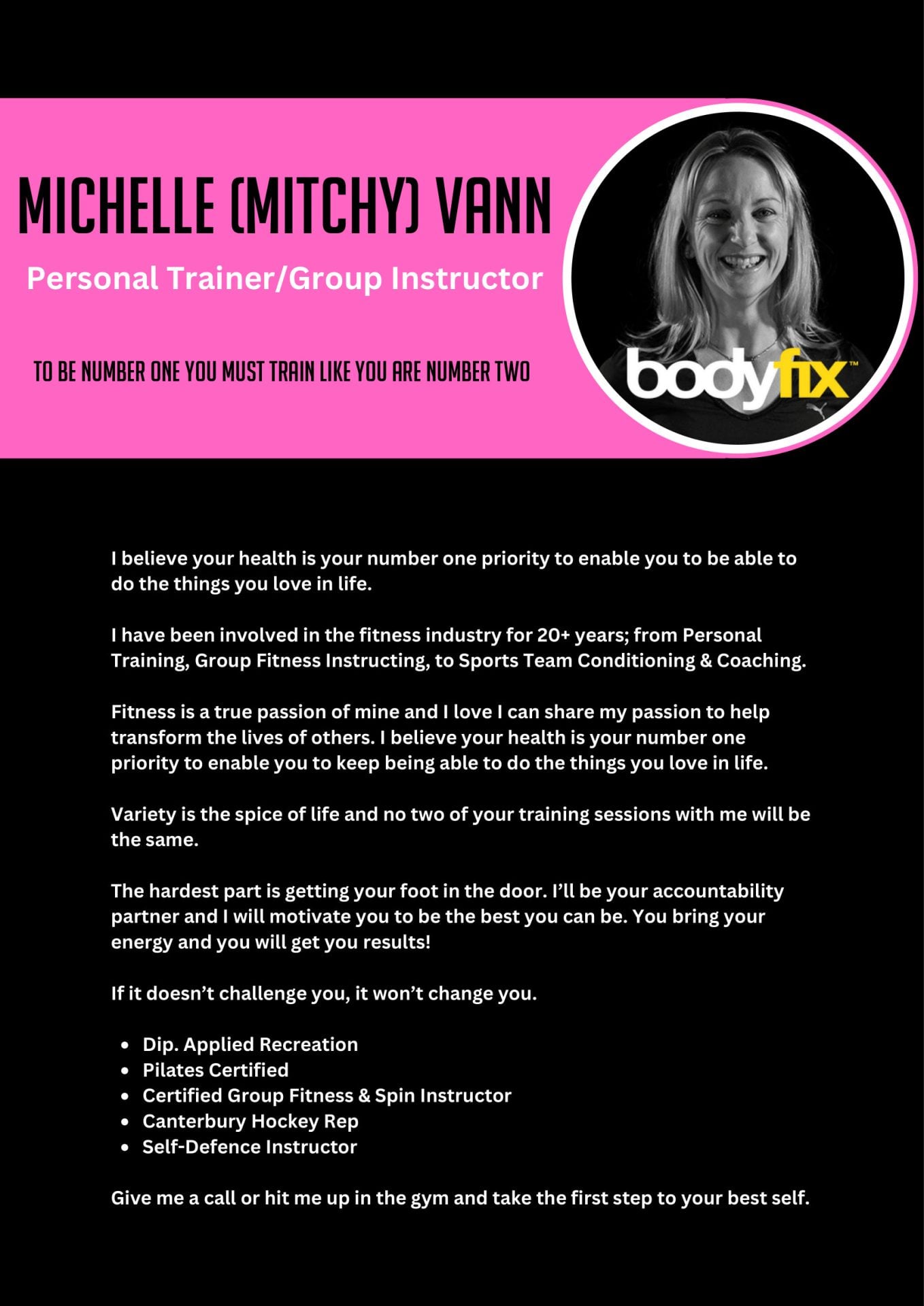 2025 Bodyfix Staff Profiles-01 MICHELLE (MITCHY) VANN