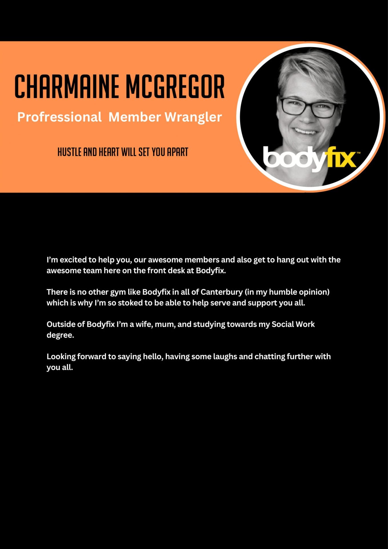 2025 Bodyfix Staff Profiles-12 Charmaine Mcgregor